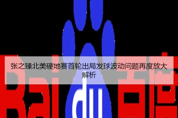 张之臻北美硬地赛首轮出局发球波动问题再度放大解析